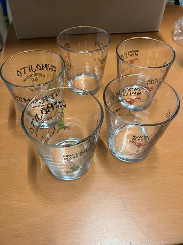 Mojito glazen, Verzamelen, Ophalen, Zo goed als nieuw