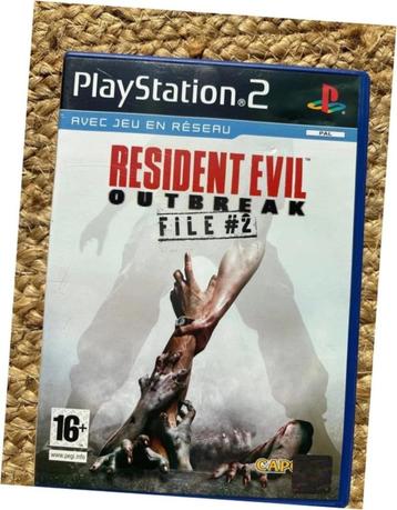 Resident Evil Outbreak File 2 - PS2 - Testé et fonctionnel beschikbaar voor biedingen
