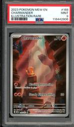 Charmander [IR] PSA 9 - 168/165 - 151 2023, Ophalen of Verzenden, Zo goed als nieuw, Losse kaart