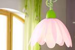 Mooie roze hanglamp HABA kinderkamer meisjeskamer - bloem, Ophalen, Zo goed als nieuw