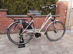 Damesfiets Minerva. Grijs, Ophalen, Zo goed als nieuw, Overige merken, Versnellingen