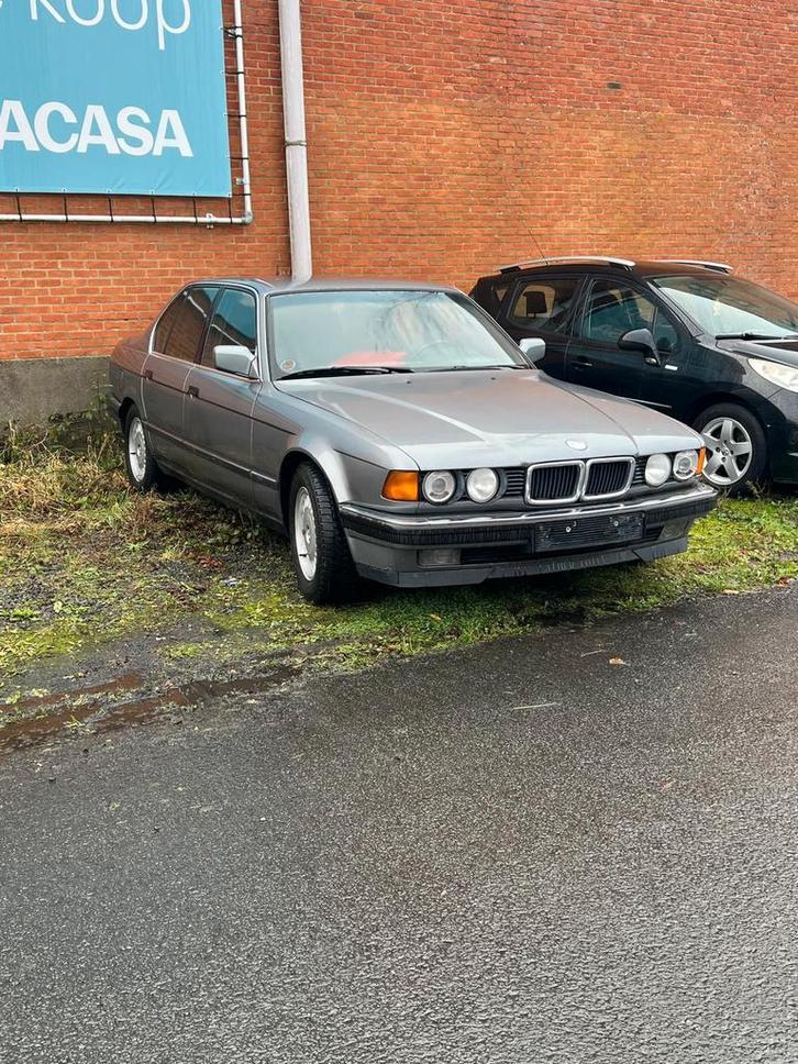 BMW 730i V8 (e32) 1992, Auto's, BMW, Particulier, Airconditioning, Elektrische ramen, Zetelverwarming, Elektrisch, Automaat, Ophalen