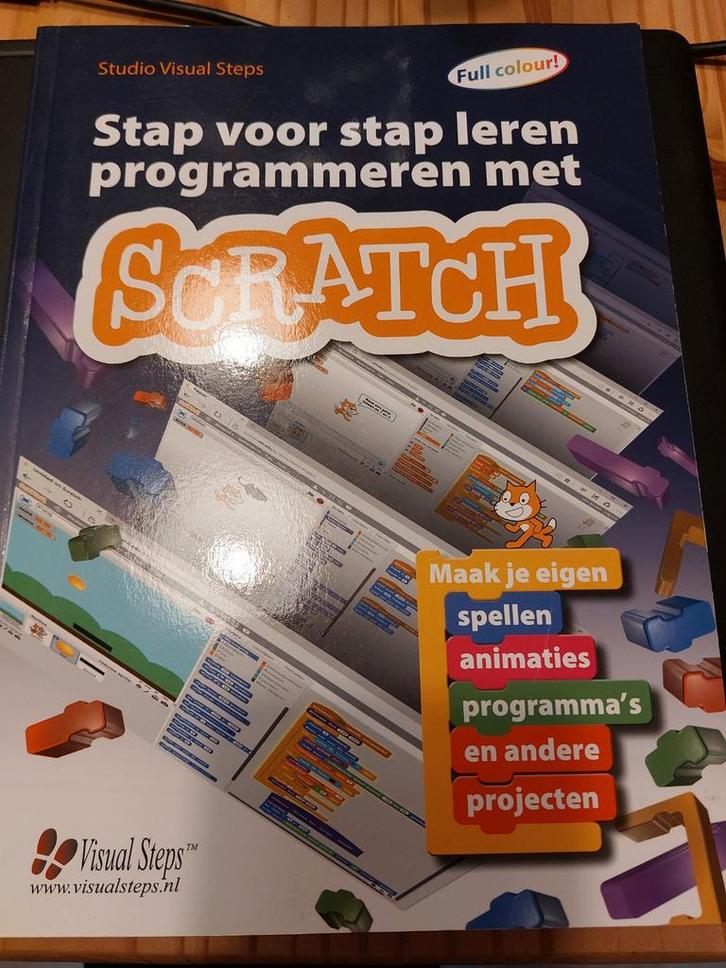 Stap voor stap leren programmeren met Scratch, Boeken, Informatica en Computer, Ophalen of Verzenden