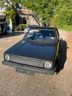 Mooie Golf GTI MK1 Cabriolet 1981, Auto's, Automaat, Cabriolet, Volkswagen, Zwart