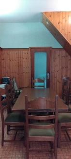 Table et 8 chaises salle à manger., Maison & Meubles, Enlèvement