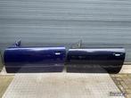 Bmw E36 cabrio coupe deur portier links 3-serie blauw goede, -, -, Enlèvement, Utilisé