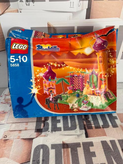 LEGO set - The Golden Palace 5858 Gouden paleis Zeldzaam, Kinderen en Baby's, Speelgoed | Duplo en Lego, Gebruikt, Lego, Complete set