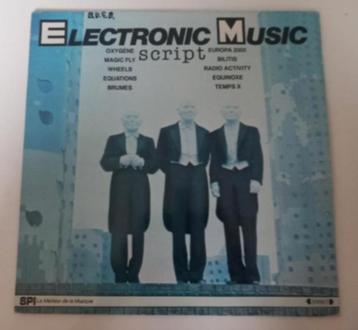 Vinyl LP Electronic Music Script Kraftwerk Jarre Synth beschikbaar voor biedingen