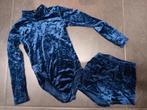 Blauw turnpakje Studio Minne T1, Ophalen, Gebruikt, Blauw, Kleiner dan kindermaat 122
