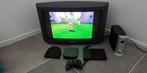 PS2 setup met breedbeeld TV, subwoofer & 27 gratis games, Games en Spelcomputers, Gebruikt, Zwart, Met games, Ophalen of Verzenden