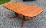 Vintage 70s Danish Dyrlund Dining Table Teak, Ophalen of Verzenden, Teakhout