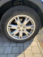 set winterbanden op originele velg Land Rover Evoque, Auto-onderdelen, Banden en Velgen, Ophalen, 18 inch, Gebruikt, Banden en Velgen