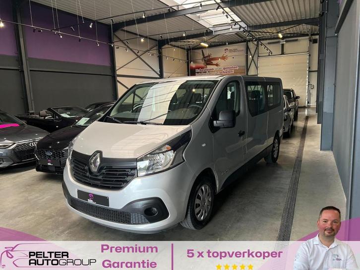 Renault Trafic 1.6Dci 9plaatsen Verlengd 125pk, Autos, Renault, Entreprise, Trafic, ABS, Airbags, Air conditionné, Bluetooth, Ordinateur de bord