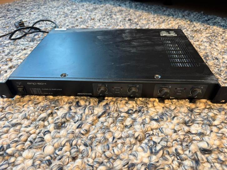 JB-Systems AMP 150.4, Audio, Tv en Foto, Versterkers en Ontvangers, Zo goed als nieuw, Ophalen