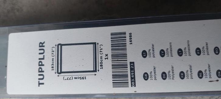 Te koop: nieuw rolgordijn TUPPLUR Ikea zwart., Huis en Inrichting, Stoffering | Gordijnen en Lamellen, Nieuw, Zwart, Ophalen