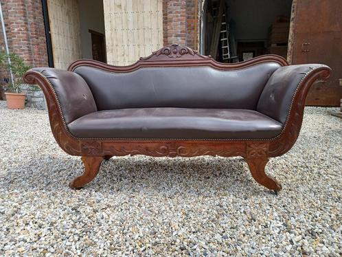 Mooie zitbank, Antiek en Kunst, Antiek | Meubels | Stoelen en Sofa's, Ophalen