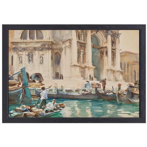 La façade de La Salute, Venise - toile John Singer Sargent, Maison & Meubles, Accessoires pour la Maison | Peintures, Dessins & Photos