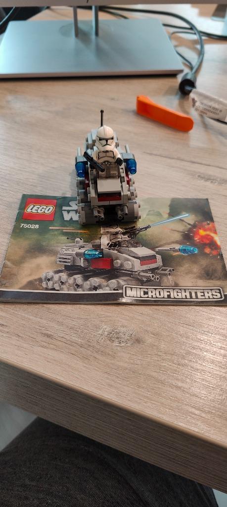 Lego Star Wars 75028 - Clone Turbo Tank Microfighter, Enfants & Bébés, Jouets | Duplo & Lego, Comme neuf, Lego, Ensemble complet
