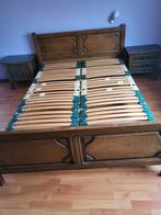 Bed met nachtkastje zonder lattenbodem, Huis en Inrichting, Ophalen, Gebruikt