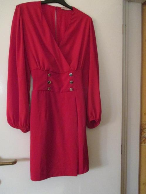 Rode cocktailjurk Amélie & Amélie, Kleding | Dames, Jurken, Zo goed als nieuw, Ophalen of Verzenden