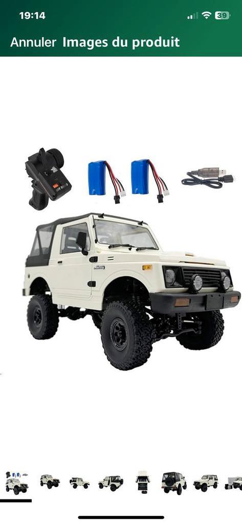 RC CRAWLER 1:10 SUZUKI JIMNY, Hobby & Loisirs créatifs, Modélisme | Radiocommandé & Téléguidé | Voitures, Neuf, Voiture off road