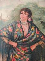 Portret Andalusisch vrouw sevilla., Enlèvement