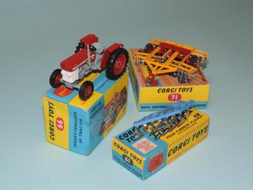 Corgi Toys 3 stuks Landbouw beschikbaar voor biedingen
