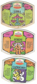 bierviltjes 3st Caulier wibra, Verzenden