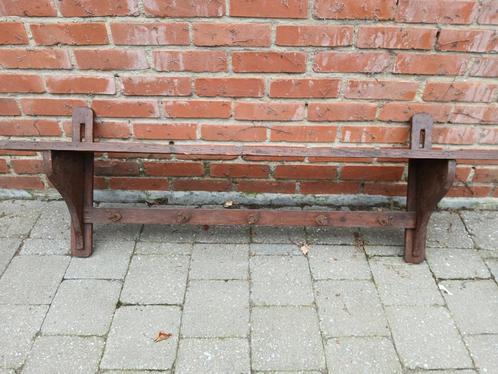 Houten wandkapstok, Huis en Inrichting, Woonaccessoires | Kapstokken, Wandkapstok, Ophalen