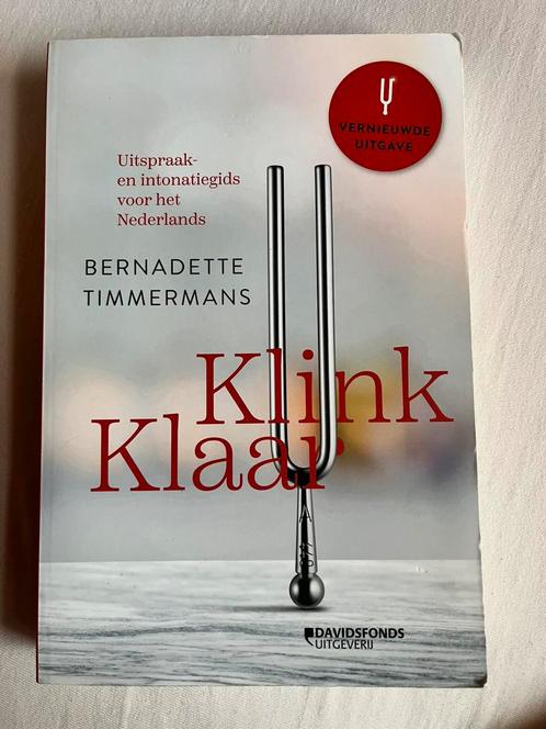Bernadette Timmermans - Klink klaar, Boeken, Wetenschap, Zo goed als nieuw, Ophalen of Verzenden