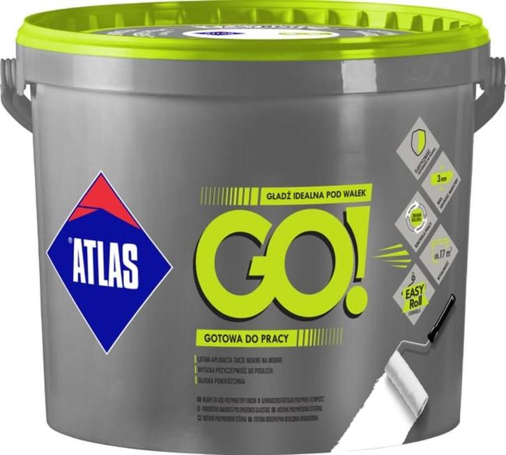 Kant-en-klare plamuur voor de ATLAS GO wals! 25 kg  PROMO, Doe-het-zelf en Bouw, Overige Doe-Het-Zelf en Bouw, Nieuw, Ophalen of Verzenden