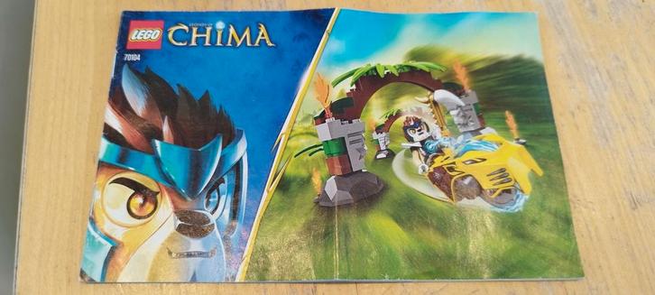 Lego Chima 70104 Jungle Poorten, Kinderen en Baby's, Speelgoed | Duplo en Lego, Gebruikt, Lego, Complete set, Ophalen of Verzenden