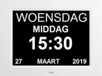 Digitale Dementie klok en kalender, Ophalen of Verzenden, Zo goed als nieuw, Digitaal