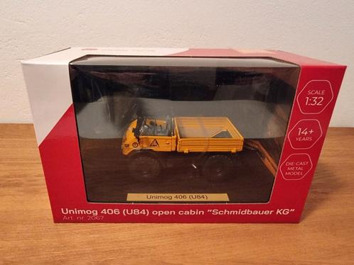 Unimog 406 Schmidbauer Weise Toys, Hobby en Vrije tijd, Modelauto's | 1:32, Nieuw, Tractor of Landbouw, Overige merken, Ophalen of Verzenden