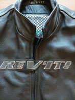 Zwarte leren jas Revit, Ophalen of Verzenden, Tweedehands, Heren, Rev’it