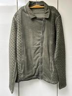 Kaki vest met ritssluiting uit de TQF Collection - Maat XXL, Maat 46/48 (XL) of groter, Ophalen of Verzenden, TQF Collection, Gedragen