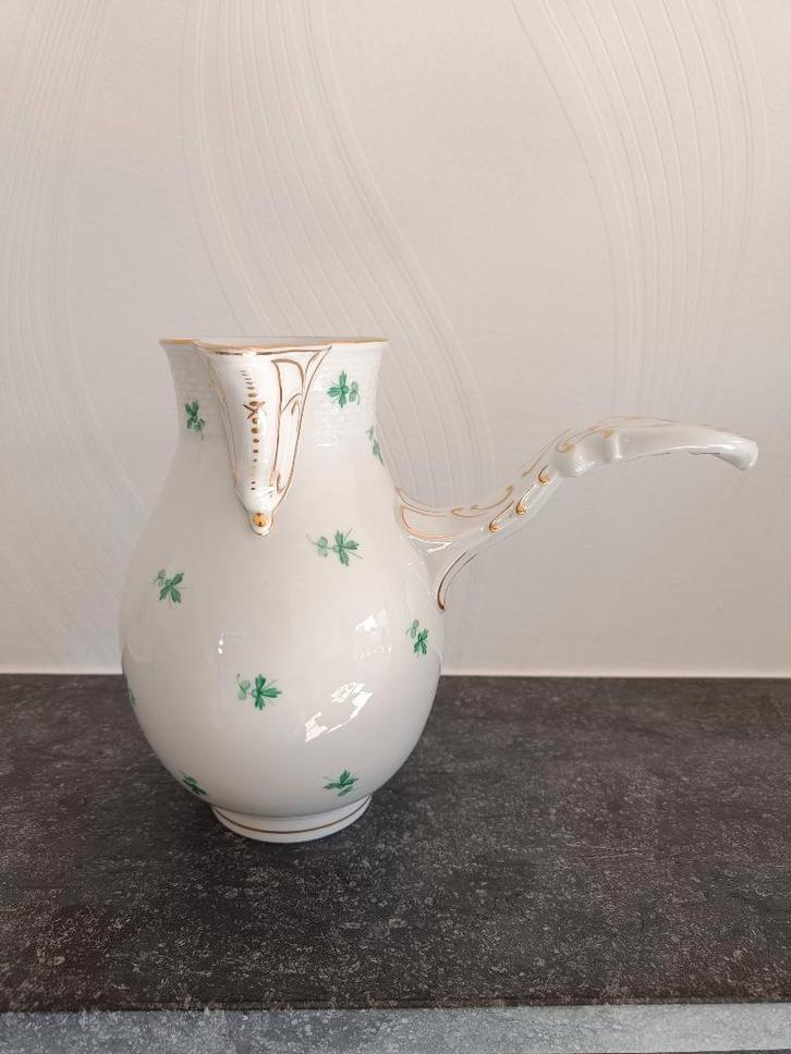 Herend porselein. Grote kan met handvat. Hoogte 19,50 cm., Antiek en Kunst, Antiek | Porselein, Ophalen of Verzenden