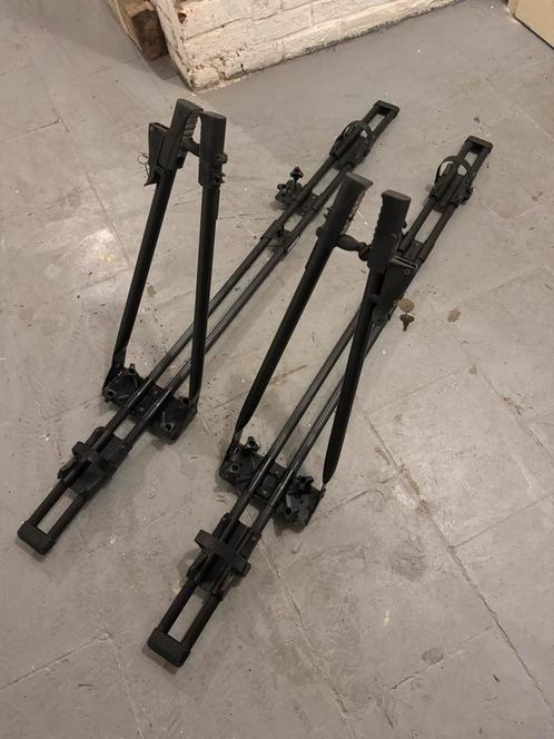 THULE fietsenrek voor op het dak (2x), Auto diversen, Fietsendragers, Zo goed als nieuw, Dakdrager, 2 fietsen, Ophalen
