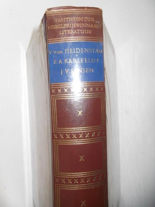 Pantheon Nobelprijs Literatuur - von Heidenstam Karlfeldt Je, Boeken, Literatuur, Verzenden