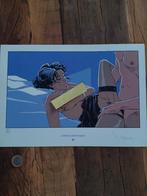 Ex-libris n et signé de P. Francq LARGO WINCH Très rare, Eén stripboek, Francq - Van Hamme, Ophalen of Verzenden, Zo goed als nieuw