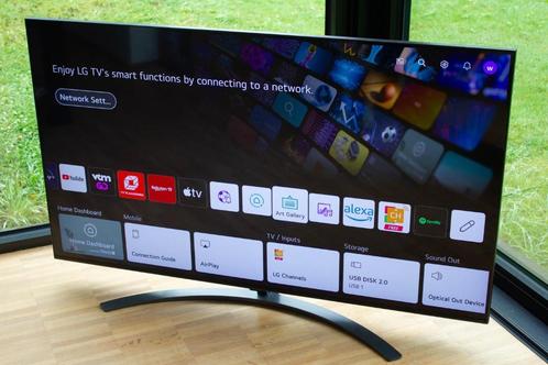 smart TV  LG 55" (139cm) UHD 4K NIEUWSTAAT!, TV, Hi-fi & Vidéo, Télévisions, Neuf, QLED, 100 cm ou plus, 4k (UHD), LG, 100 Hz