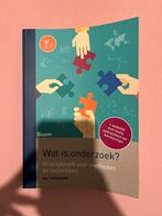 Wat is onderzoek? Praktijkboek voor methoden en technieken, Nieuw, Nel Verhoeven, Ophalen of Verzenden