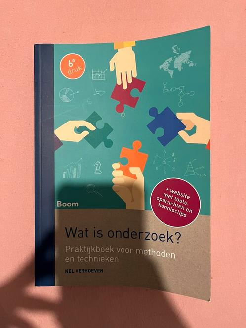 Wat is onderzoek? Praktijkboek voor methoden en technieken, Boeken, Studieboeken en Cursussen, Nieuw, Ophalen of Verzenden
