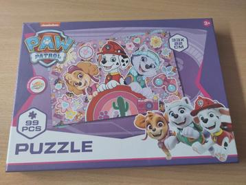 Puzzel Paw patrol Skye en Everest 99 stukjes beschikbaar voor biedingen