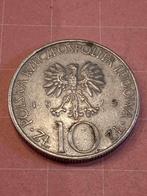 POLEN 10 Zlotych 1975 MW - Adam Mickiewicz, Ophalen of Verzenden, Polen, Losse munt