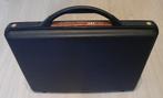 Vintage zwarte aktentas Samsonite, Ophalen, Hard kunststof, Slot, Minder dan 50 cm