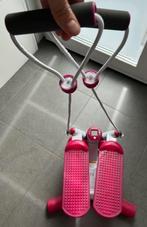 Domyos stepper wit/roze, Sport en Fitness, Fitnessapparatuur, Ophalen, Stepapparaat, Zo goed als nieuw, Benen