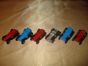 KINDER Surprise 6 Anciennes Voitures en Métal Coloré 1978 beschikbaar voor biedingen
