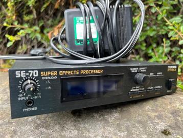 BOSS PRO SUPER EFFECT PROCESSOR SE-70 disponible aux enchères