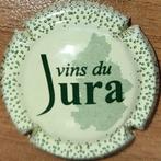 Crémant du Jura capsule, Vins du Jura crème & groen nr. 01, Verzamelen, Wijnen, Ophalen of Verzenden, Nieuw, Frankrijk, Witte wijn